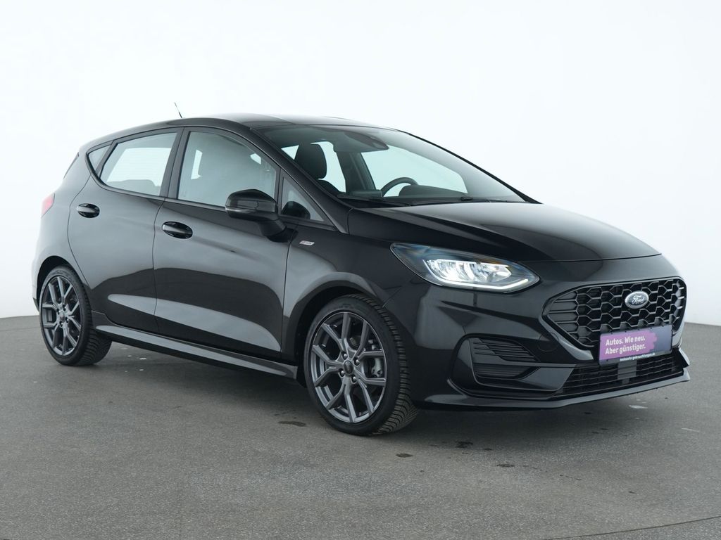 Ford Fiesta 2023 г. Чёрный, пробег 49897 км