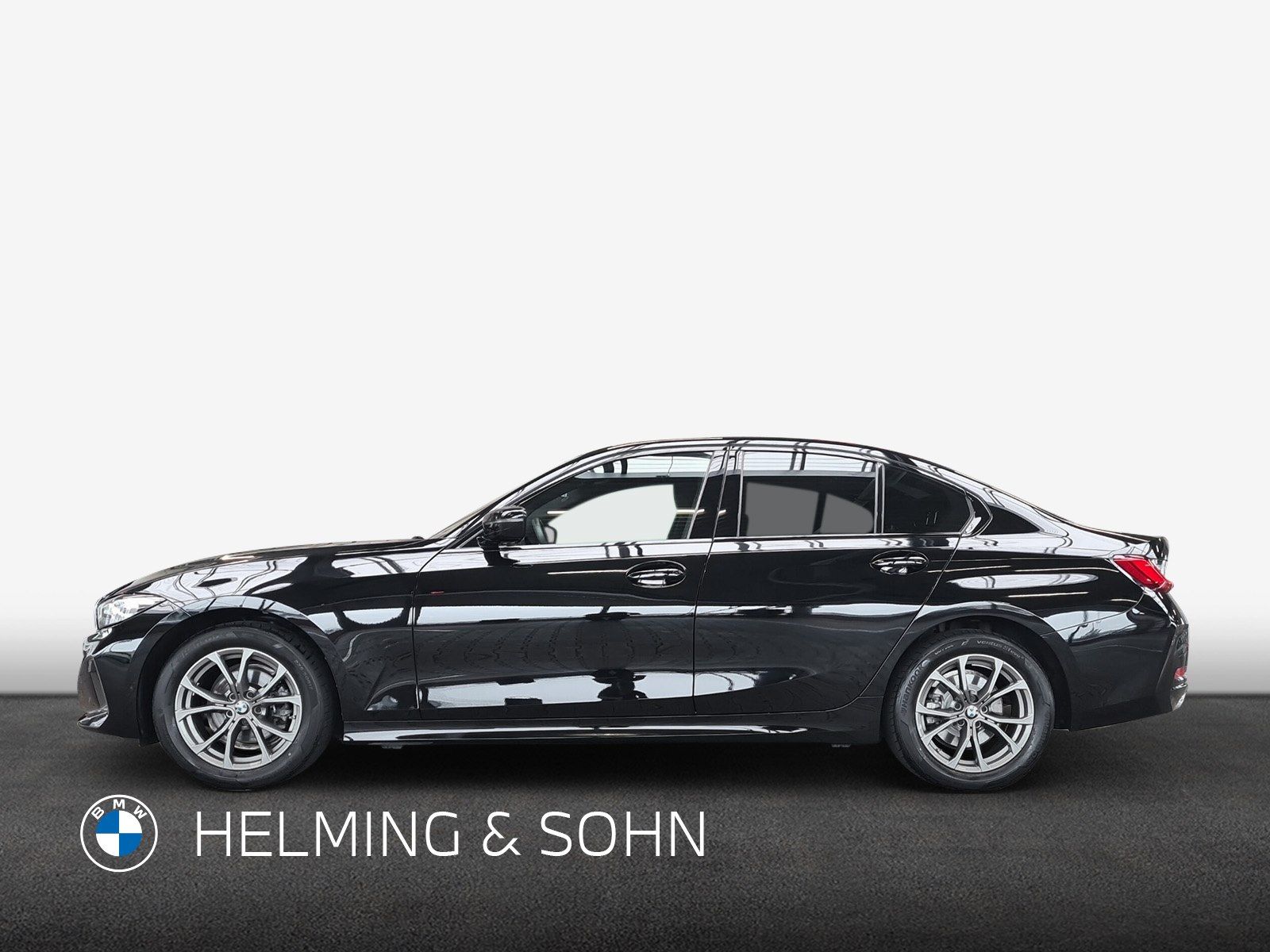 BMW 318 2023 г. Чёрный, пробег 43200 км