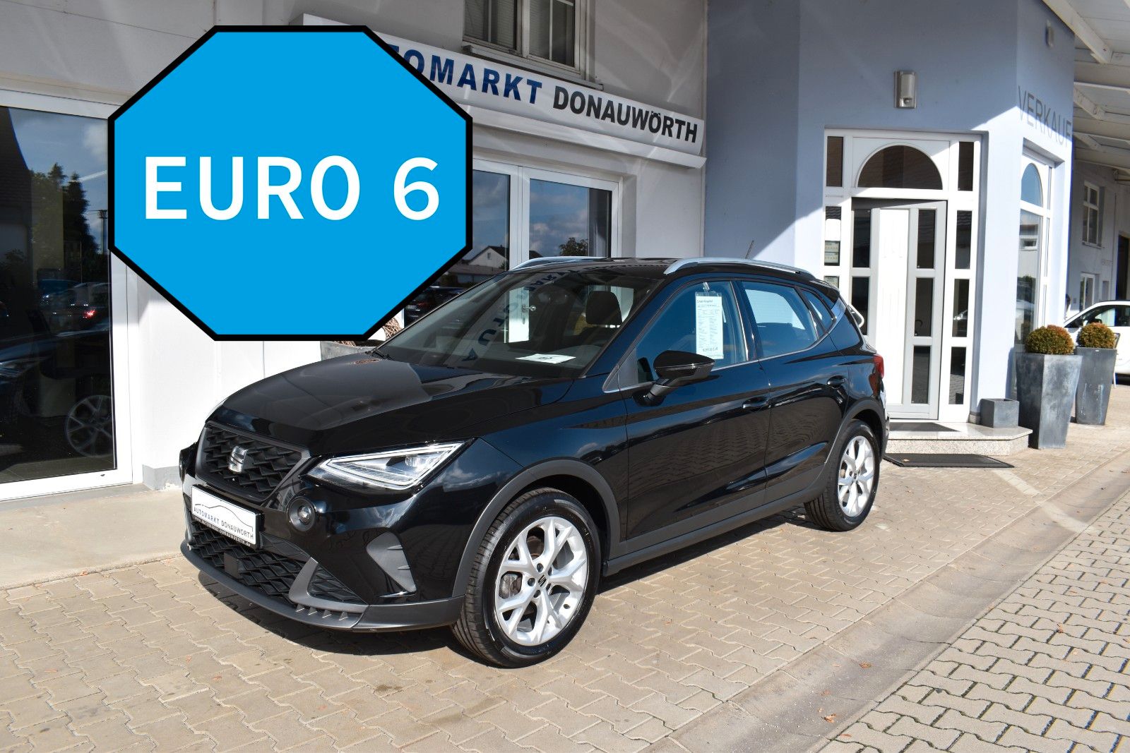 SEAT Arona 2022 г. Чёрный, пробег 37768 км