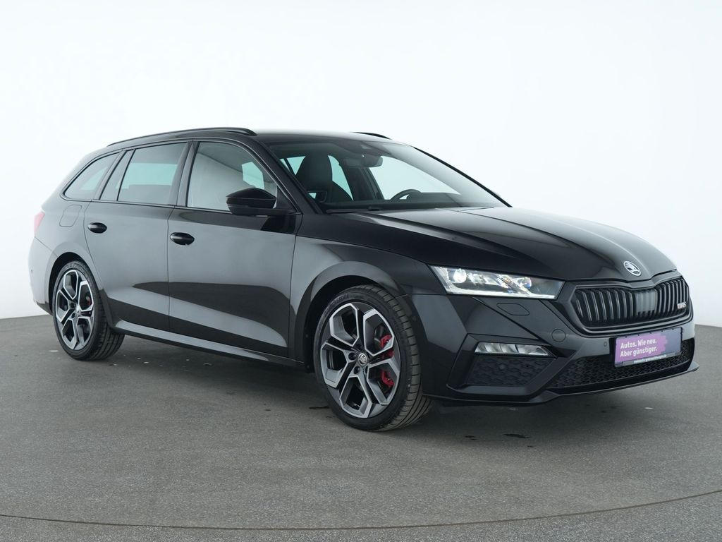 Skoda Octavia 2022 г. Чёрный, пробег 40121 км
