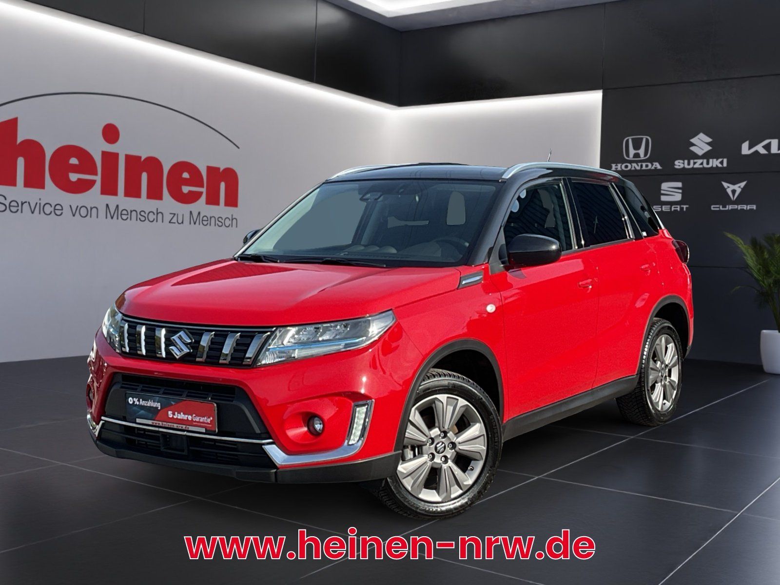 Suzuki Vitara 2022 г. Красный, пробег 40017 км