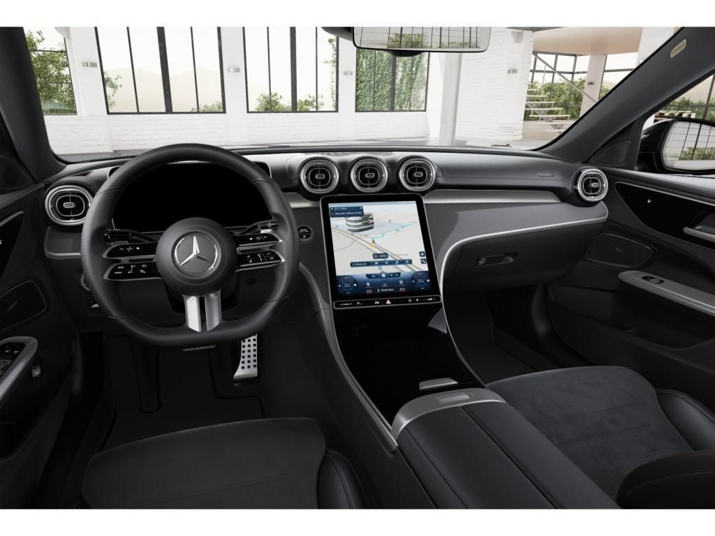 Mercedes-Benz C 220 2022 г. Чёрный, пробег 48587 км