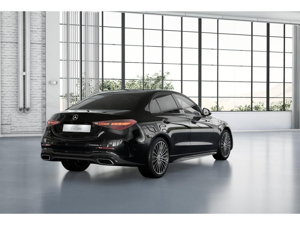 Mercedes-Benz C 220 2022 г. Чёрный, пробег 48587 км