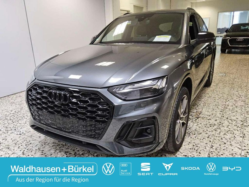Audi Q5 2023 г. Серебристый, пробег 44936 км