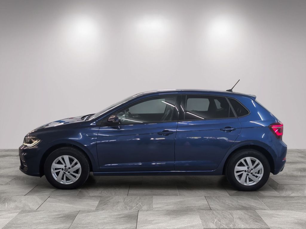 Volkswagen Polo 2022 г. Синий, пробег 56940 км