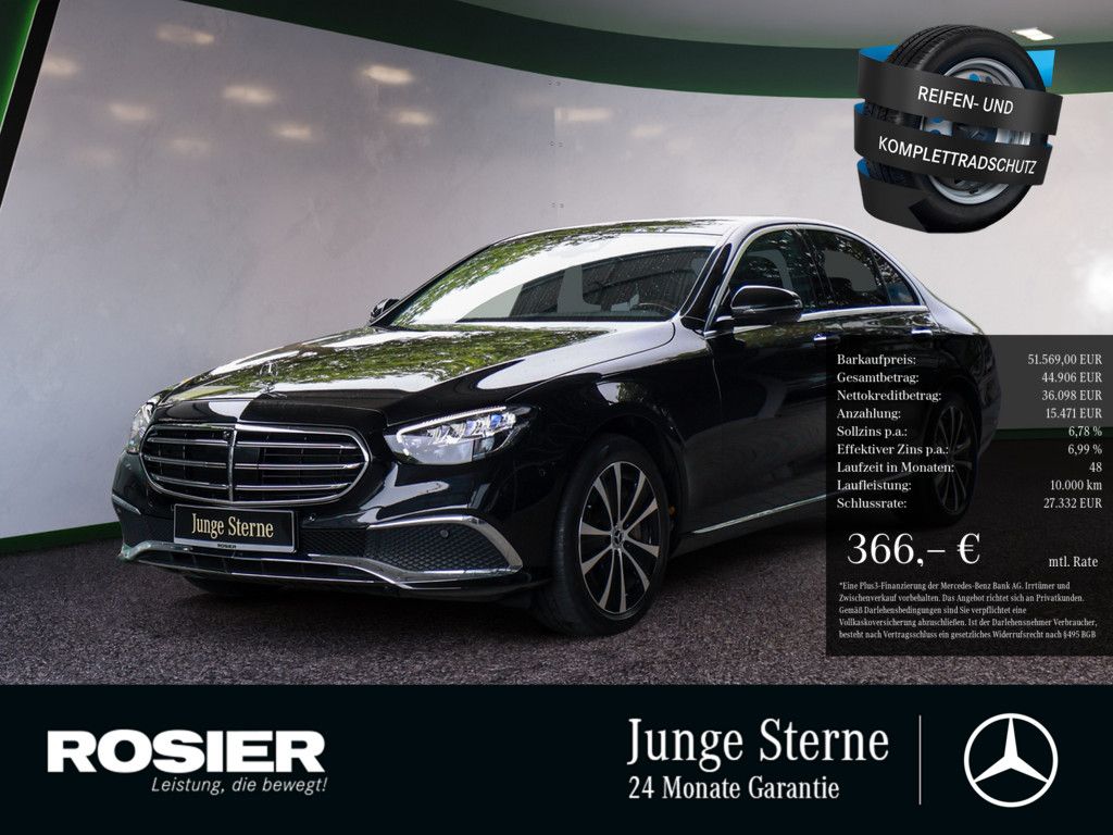 Mercedes-Benz E 400 2022 г. Чёрный, пробег 28825 км