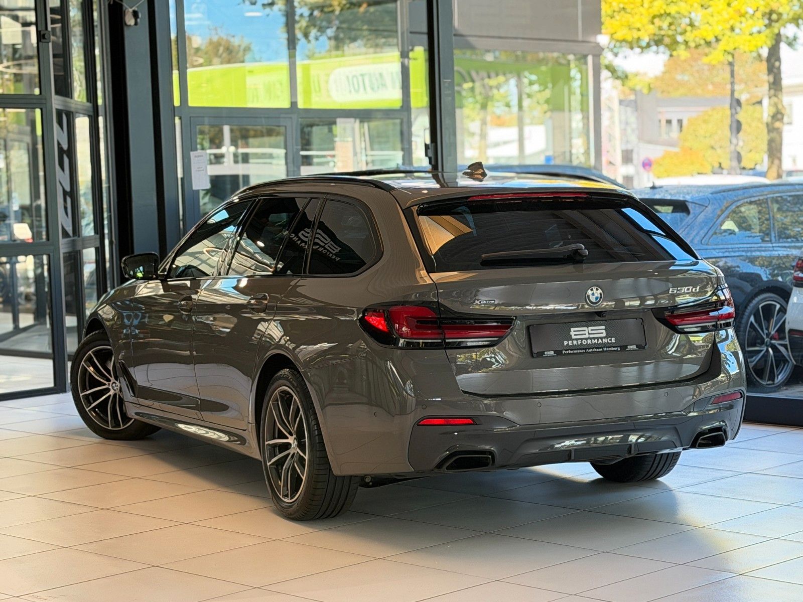 BMW 530 2021 г. Серый, пробег 60000 км