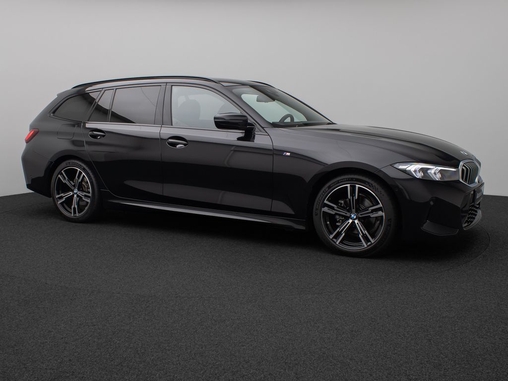 BMW 318 2025 г. Чёрный, пробег 3336 км