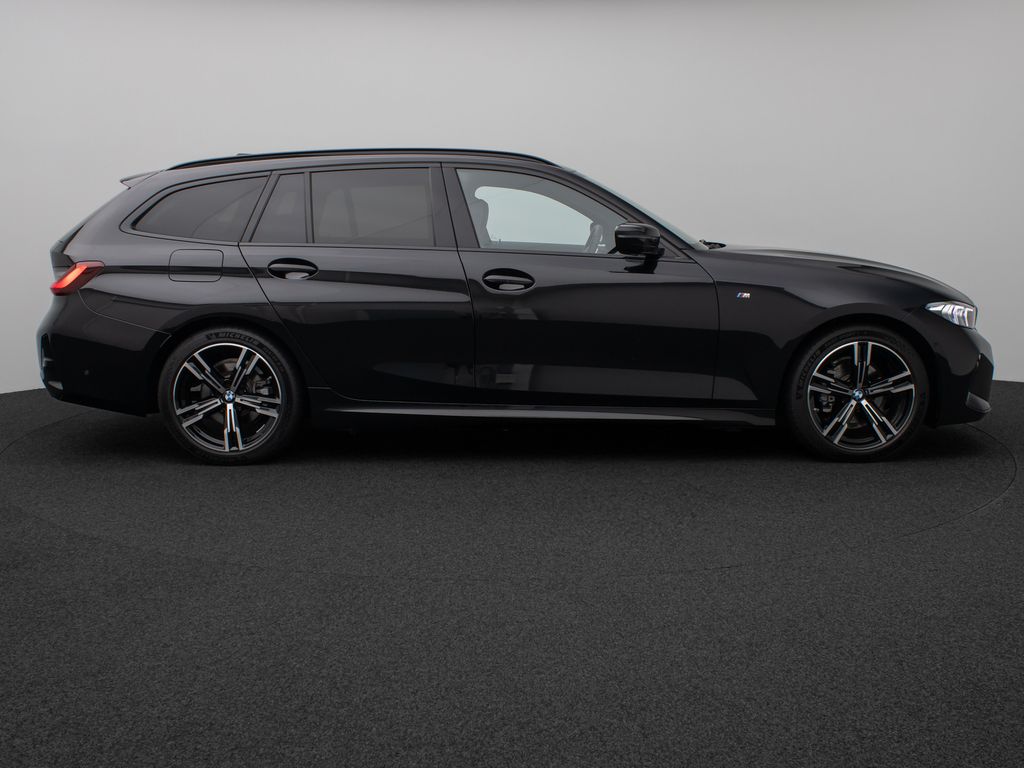 BMW 318 2025 г. Чёрный, пробег 3336 км