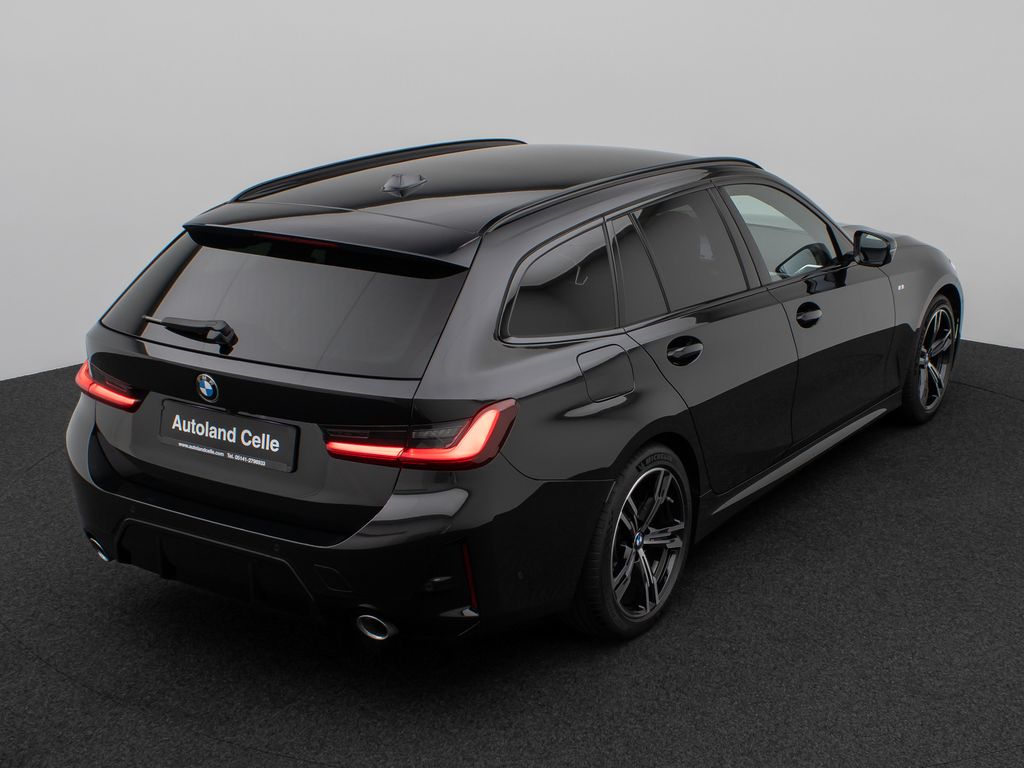 BMW 318 2025 г. Чёрный, пробег 3336 км