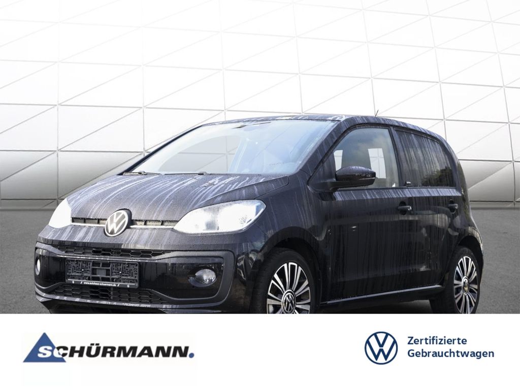 Volkswagen up! 2022 г. Чёрный, пробег 40000 км