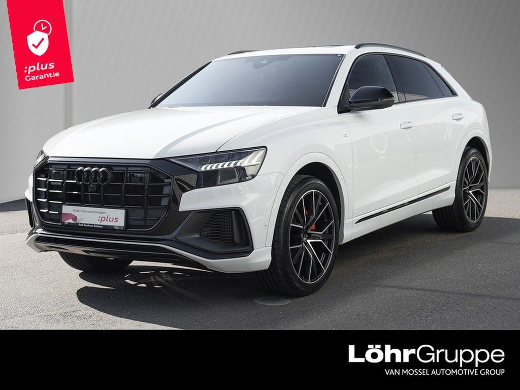 Audi Q8 2023 г. Белый, пробег 43958 км