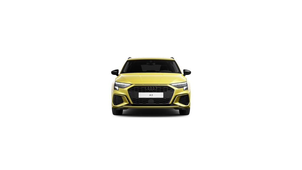 Audi A3 2023 г. Жёлтый, пробег 48180 км