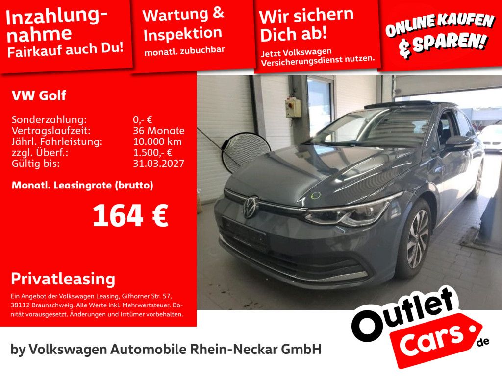 Volkswagen Golf 2022 г. Серый, пробег 57419 км