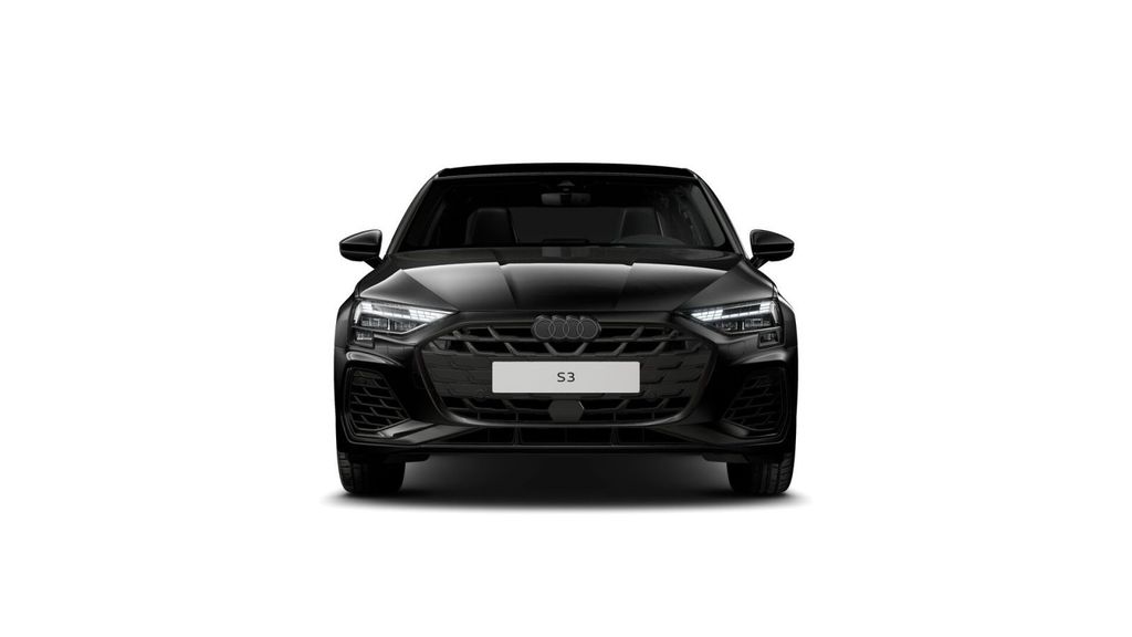 Audi S3 2025 г. Чёрный, пробег 10907 км
