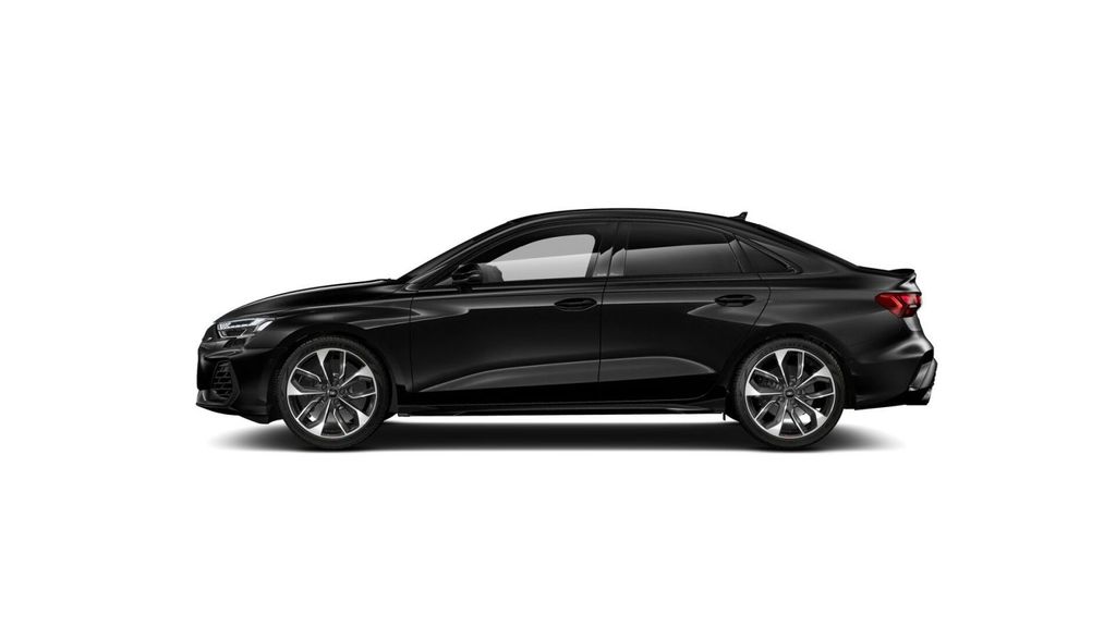 Audi S3 2025 г. Чёрный, пробег 10907 км