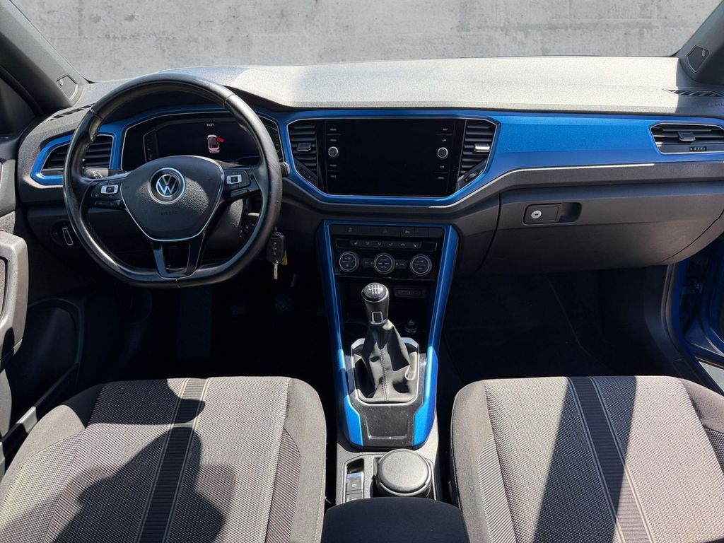 Volkswagen T-Roc 2021 г. Синий, пробег 57500 км