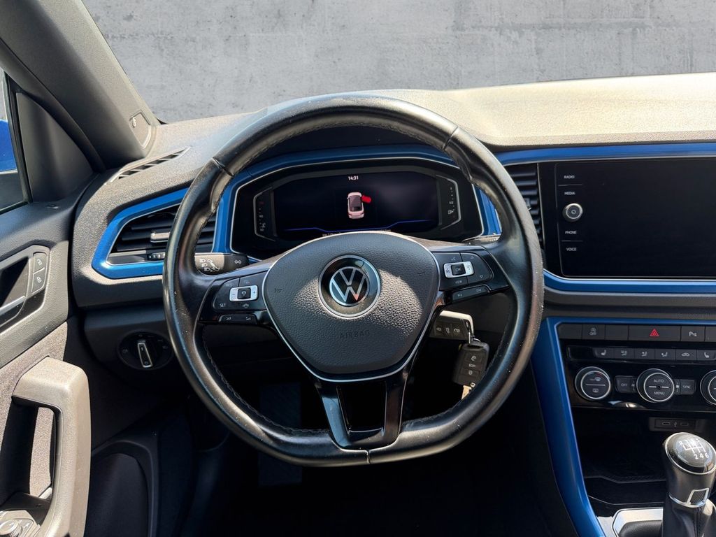 Volkswagen T-Roc 2021 г. Синий, пробег 57500 км