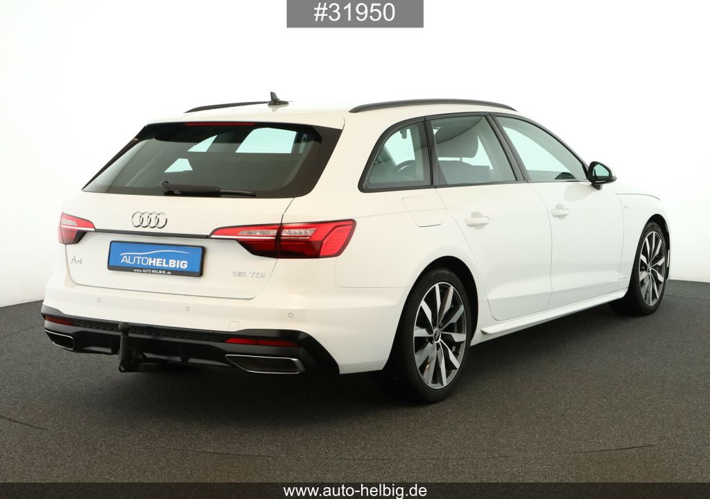 Audi A4 2023 г. Белый, пробег 58500 км