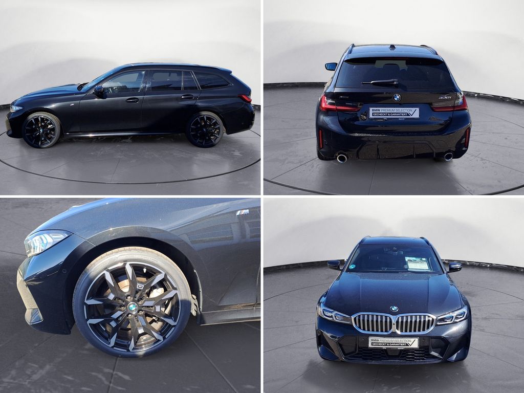 BMW 330 2025 г. Чёрный, пробег 25050 км