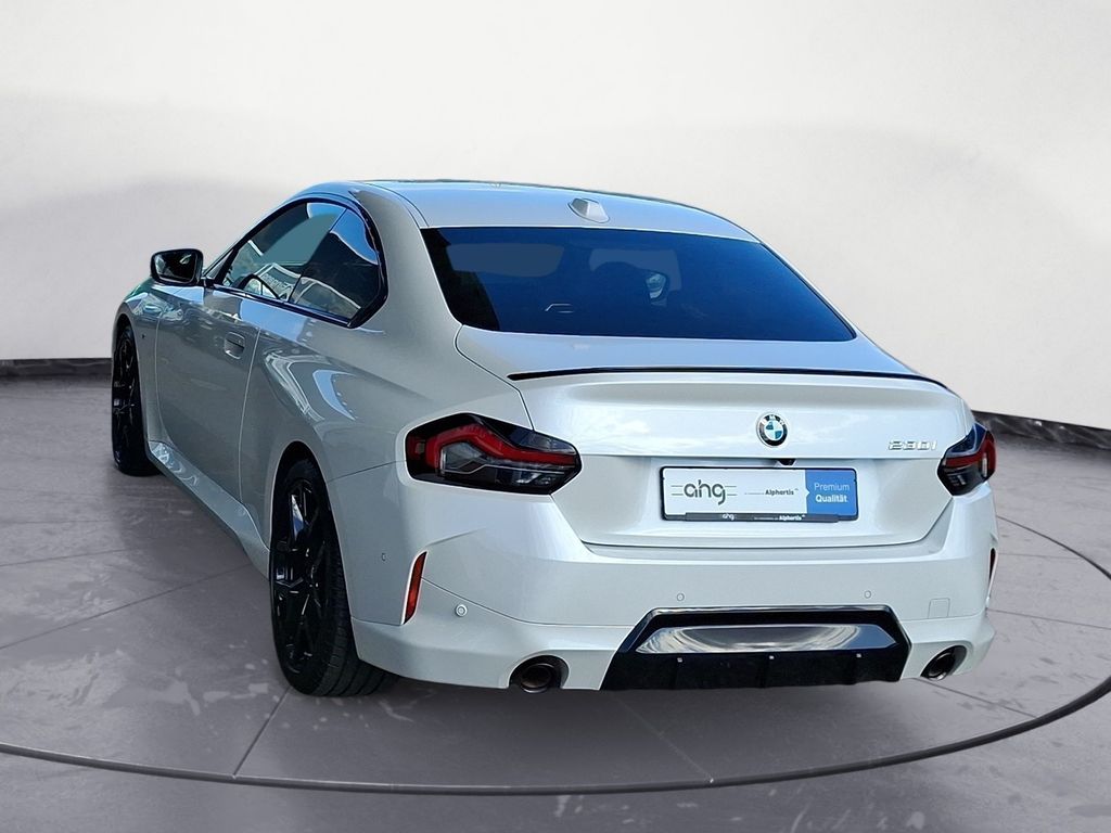 BMW 230 2025 г. Белый, пробег 9020 км
