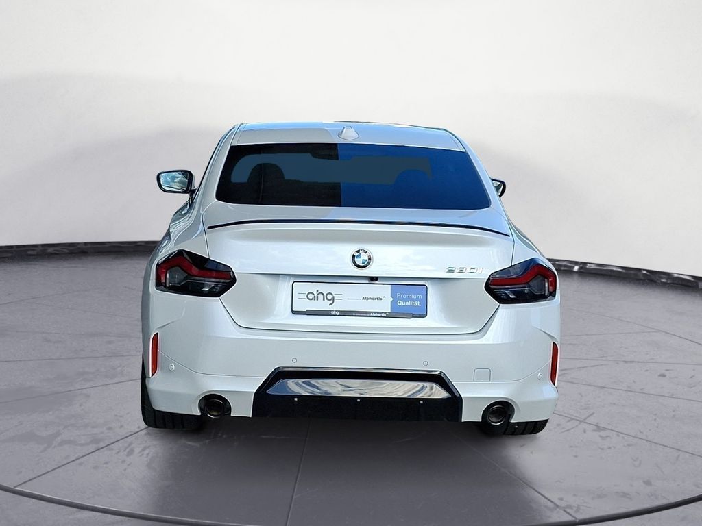 BMW 230 2025 г. Белый, пробег 9020 км