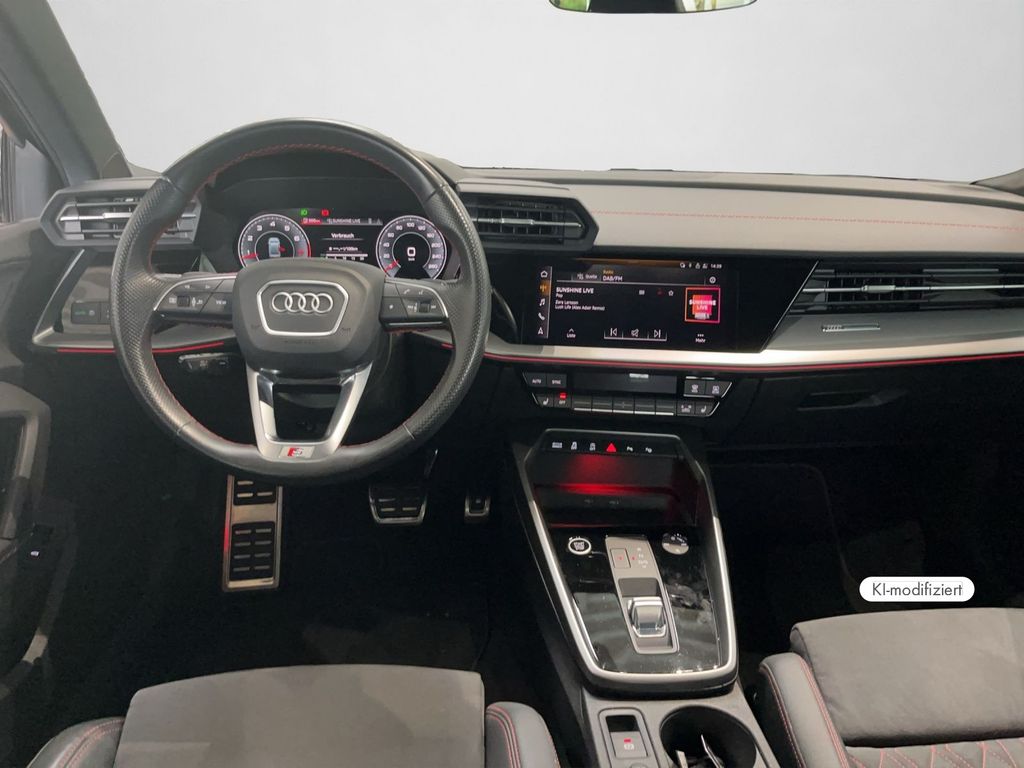 Audi A3 2023 г. Чёрный, пробег 56570 км