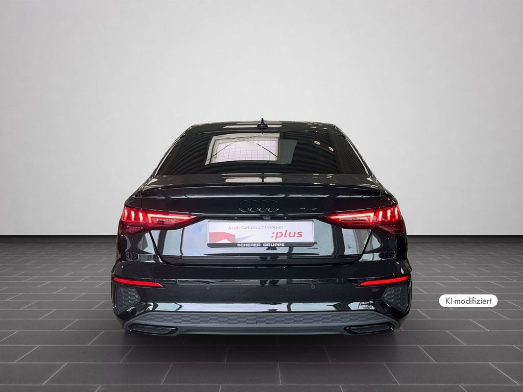 Audi A3 2023 г. Чёрный, пробег 56570 км