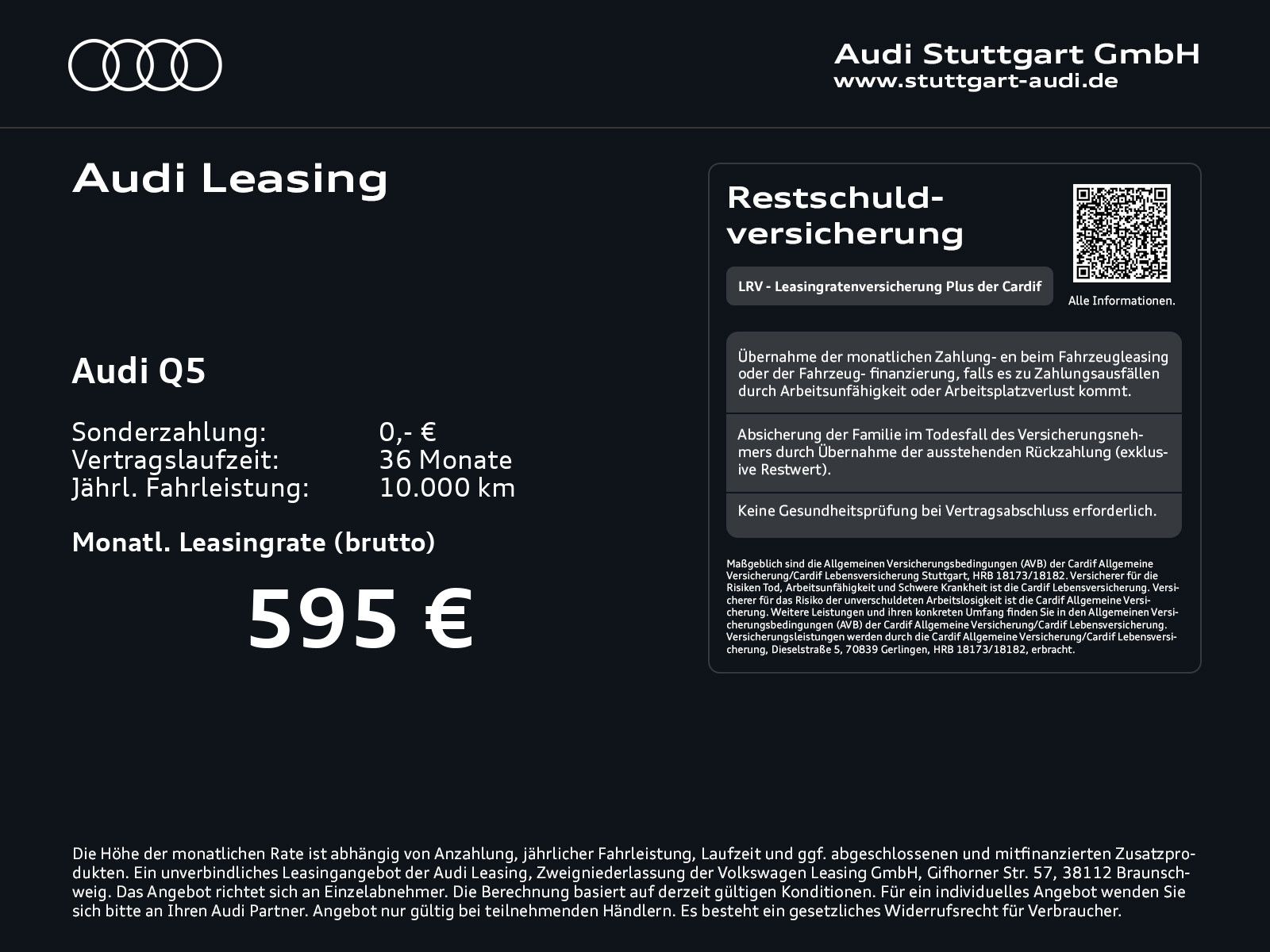 Audi Q5 2025 г. Чёрный, пробег 20833 км