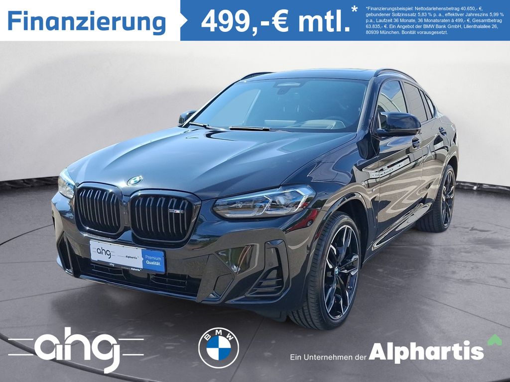 BMW X4 M40 2025 г. Чёрный, пробег 33500 км