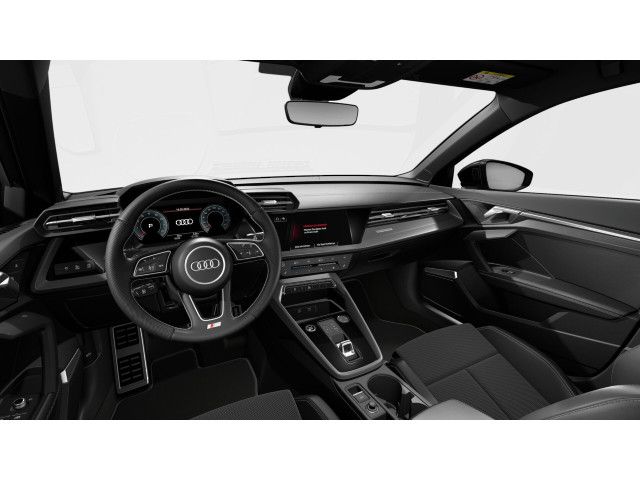 Audi A3 2023 г. Чёрный, пробег 45264 км