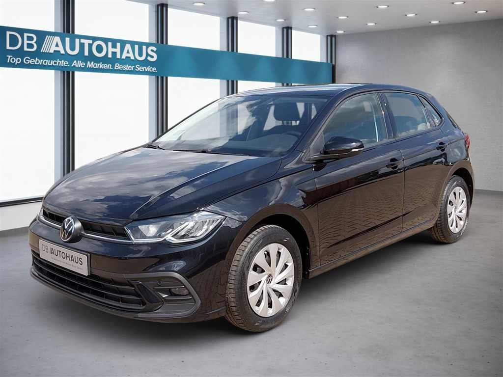 Volkswagen Polo 2022 г. Чёрный, пробег 51946 км