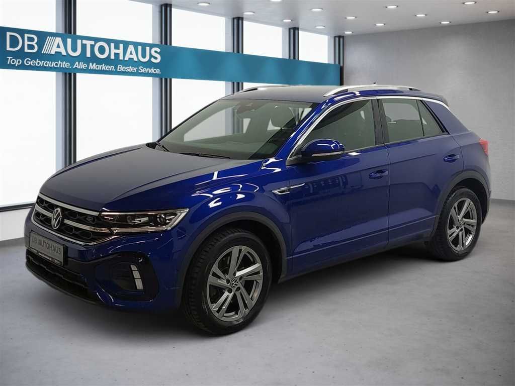 Volkswagen T-Roc 2024 г. Синий, пробег 59054 км