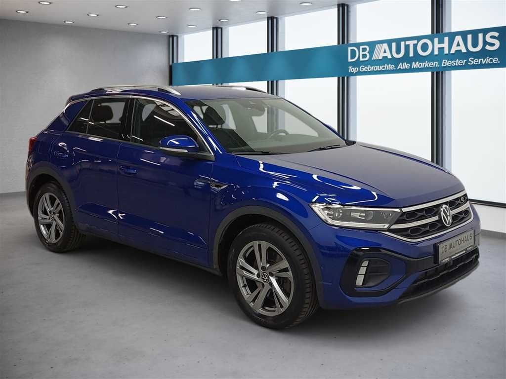 Volkswagen T-Roc 2024 г. Синий, пробег 59054 км