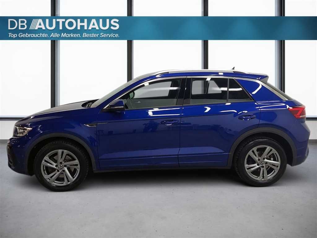 Volkswagen T-Roc 2024 г. Синий, пробег 59054 км