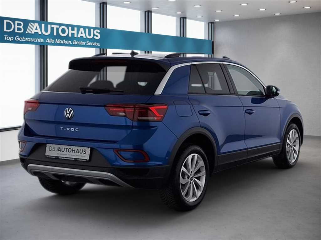 Volkswagen T-Roc 2025 г. Синий, пробег 48128 км