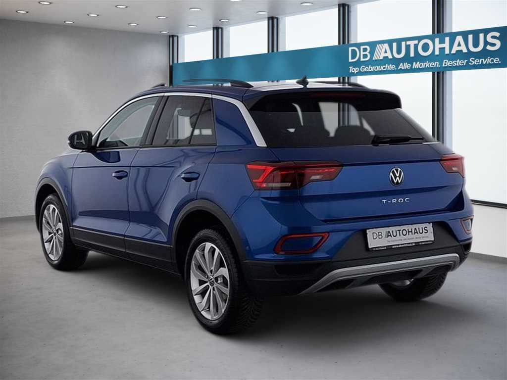 Volkswagen T-Roc 2025 г. Синий, пробег 48128 км