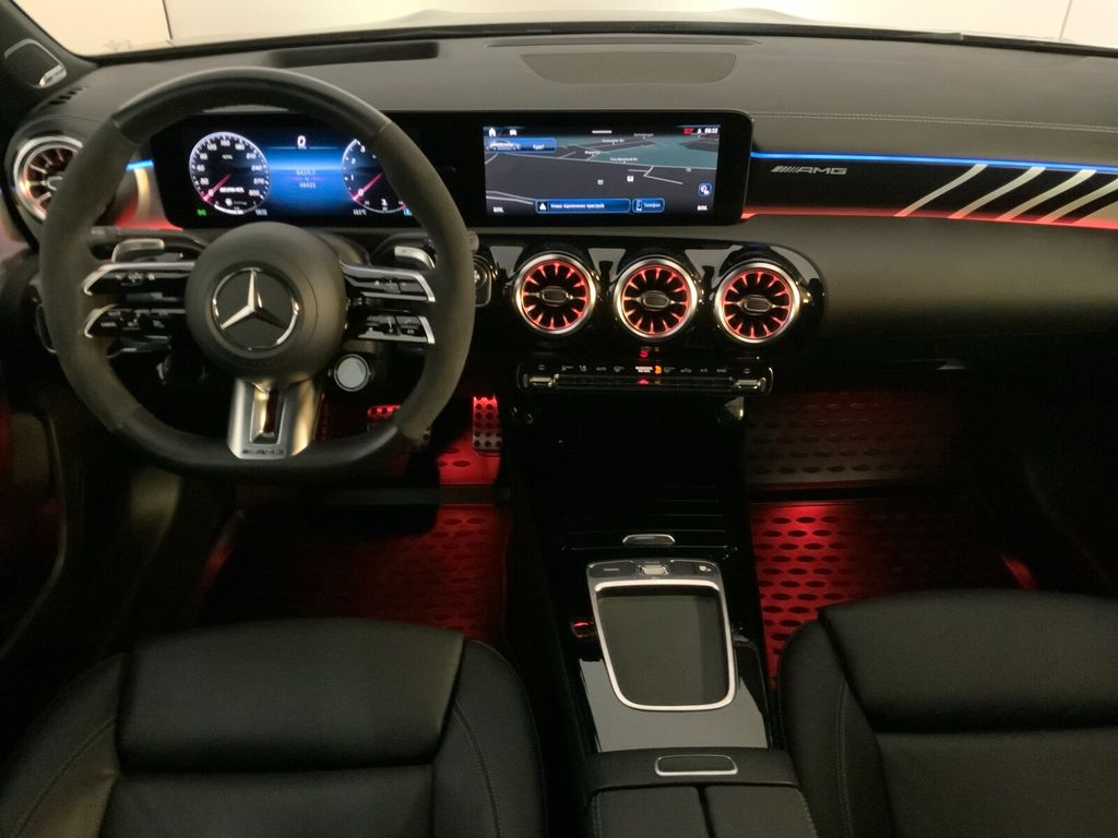 Mercedes-Benz A 45 AMG 2024 г. Чёрный, пробег 46520 км