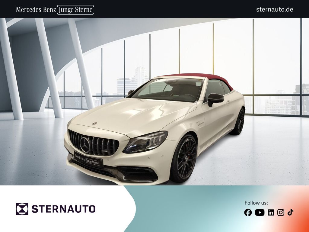 Mercedes-Benz C 63 AMG 2024 г. Белый, пробег 25134 км