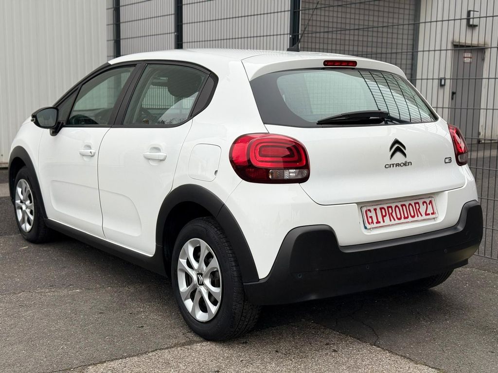 Citroen C3 2021 г. Белый, пробег 44000 км
