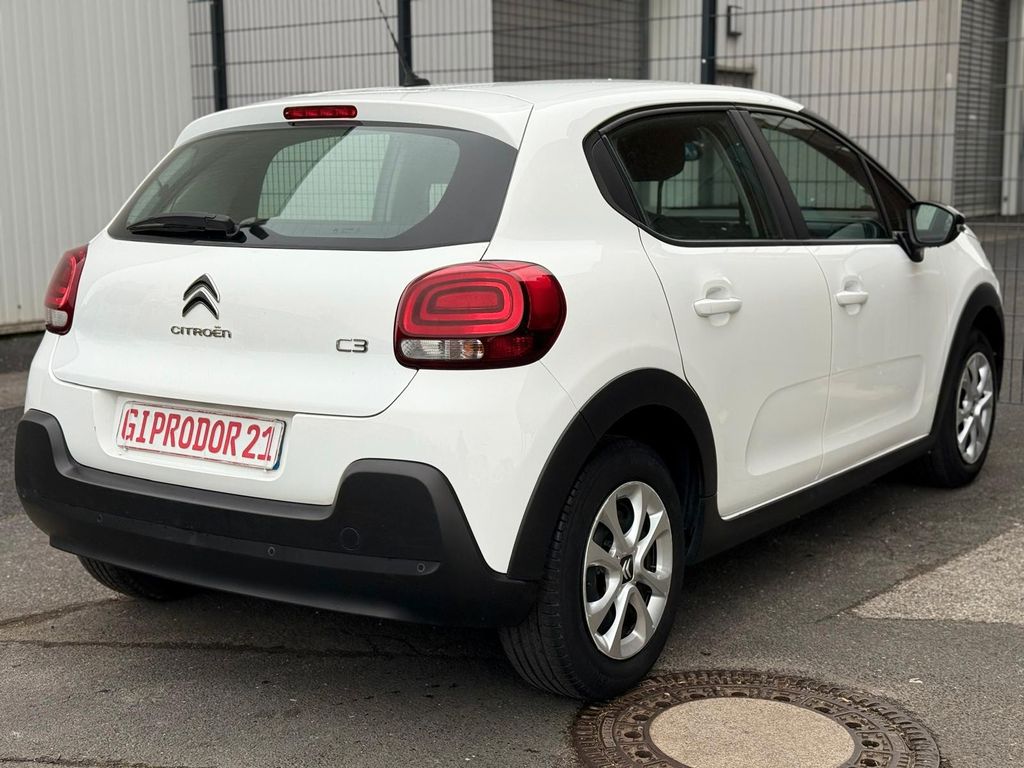 Citroen C3 2021 г. Белый, пробег 44000 км
