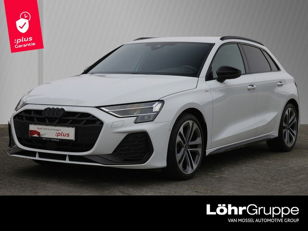 Audi A3 2025 г. Белый, пробег 27000 км