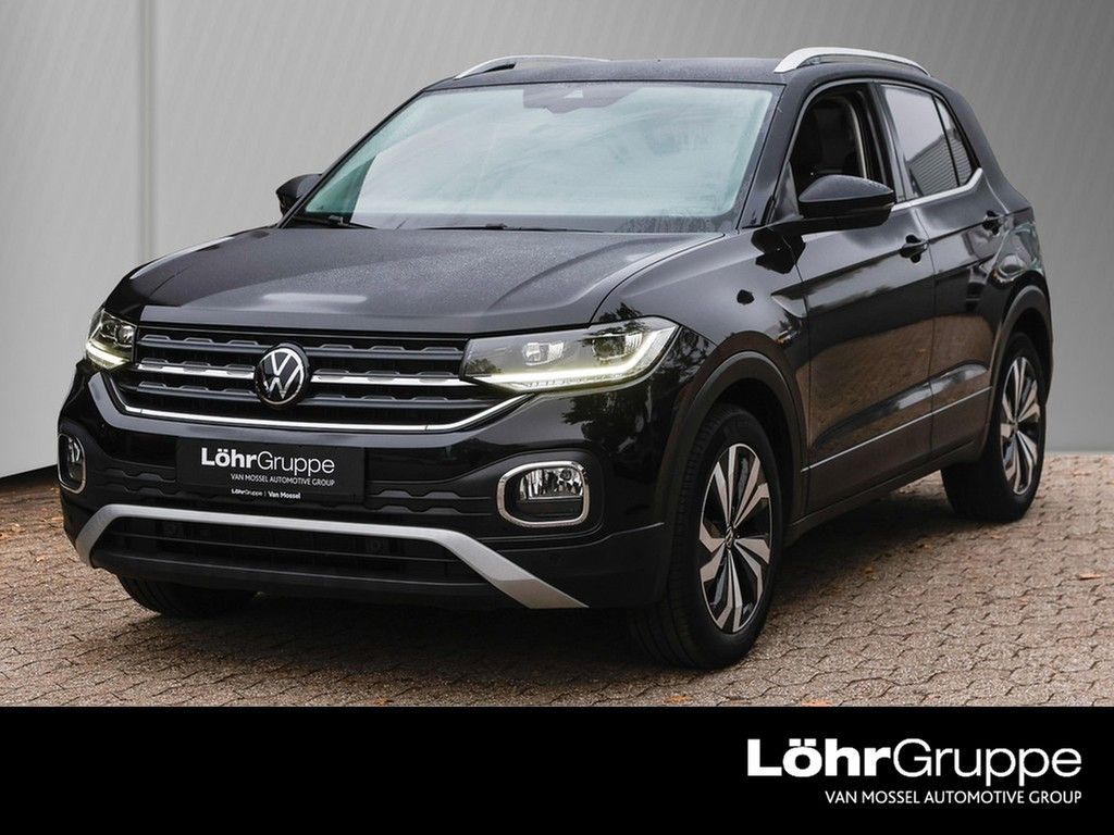 Volkswagen T-Cross 2022 г. Чёрный, пробег 41977 км