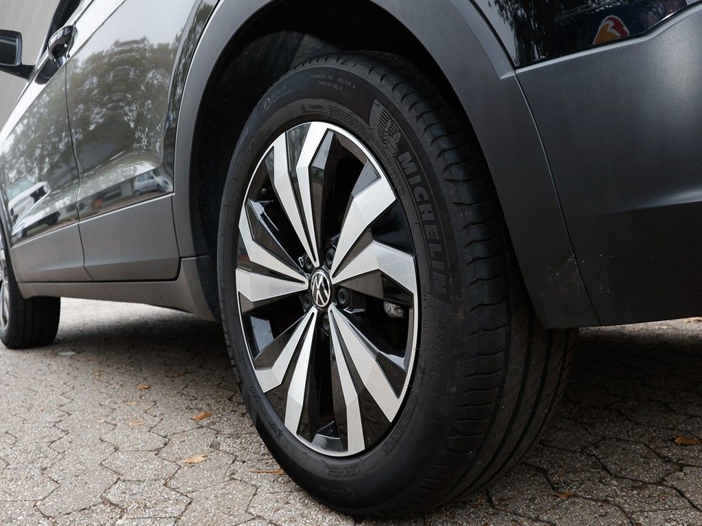Volkswagen T-Cross 2022 г. Чёрный, пробег 41977 км