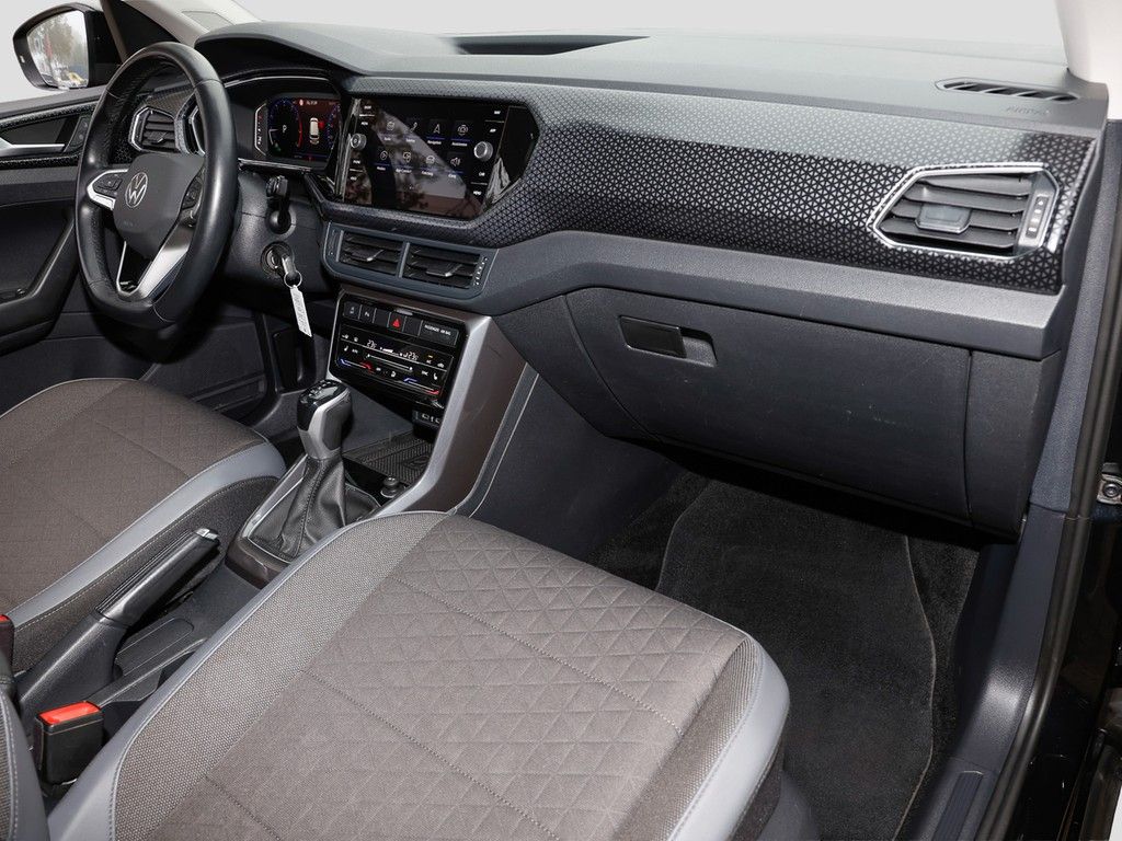 Volkswagen T-Cross 2022 г. Чёрный, пробег 41977 км