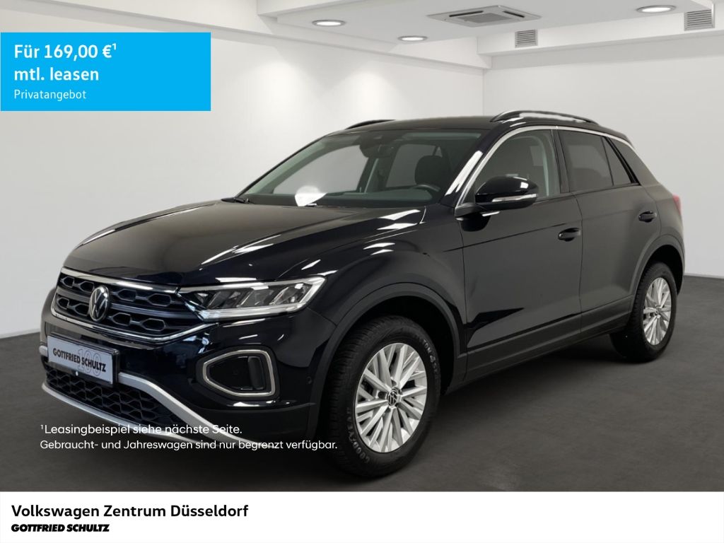Volkswagen T-Roc 2023 г. Чёрный, пробег 39471 км