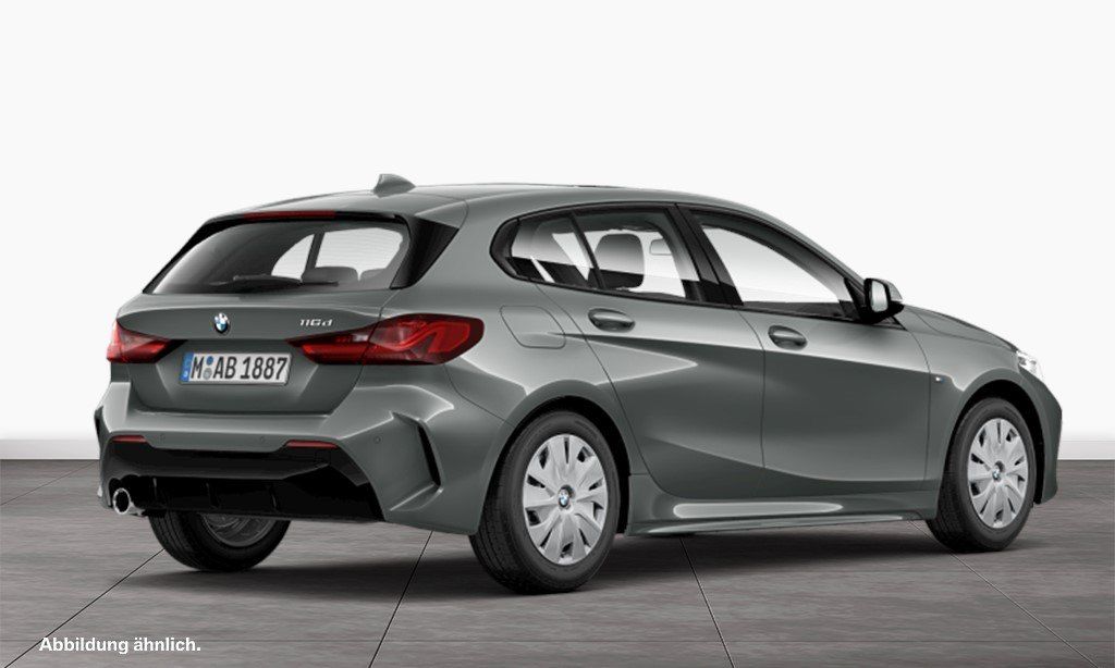 BMW 116 2023 г. Серый, пробег 51502 км