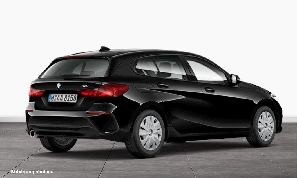 BMW 116 2022 г. Чёрный, пробег 36831 км