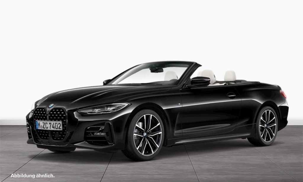 BMW 430 2022 г. Чёрный, пробег 7414 км