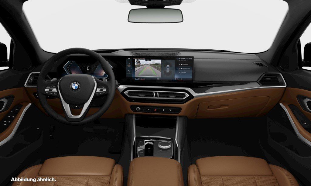 BMW 330 2023 г. Чёрный, пробег 42146 км